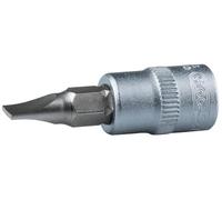 KS Tools 911.1419-E Douille tournevis - 1/4''- L. 37 mm - Fente 5,5 mm - CHROMEmat - sur support