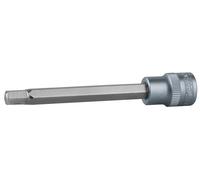 KS Tools 911.1563-E Douille tournevis longue 6 pans, L.110 mm, 6 mm, sur support