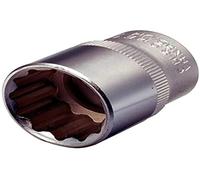 KS Tools 911.1570 Douille 12 pans - 1/2" - 10 mm - CHROMEmat