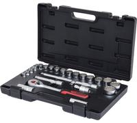 KS TOOLS 1/2" Coffret de douilles, 12pans 24 pcs