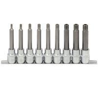 KS Tools Jeu de douilles RIBE 1/2" longues, 9 pièces