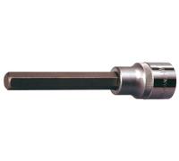 KS Tools Douille tournevis 6 pans mâles 11 mm 1/2" L140 mm Chrome-Vanadium finition satinée
