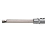 KS Tools Douille tournevis 1/2" 911.1980 RIBE M10 140 mm longue Chrome-Vanadium finition satinée