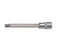KS Tools 911.1980 - Douille tournevis 1/2", RIBE M10, Longueur 140mm du module 712.5038 - Version longue - En Chrome Vanadium - Finition satinée