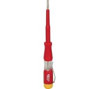 KS Tools Testeur de tension 911.2176 – 100–500 V AC, 140 mm, revêtement isolant