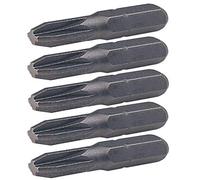 KS Tools 911.2223 - Boîte de 5 Embouts de Vissage POZIDRIV®, L.25 mm - 1/4'' - PZ2 - En Acier Spécial