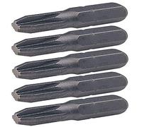 KS Tools 911.2226 - Boîte de 5 Embouts de Vissage POZIDRIV®, L.25 mm - 1/4'' - PZ3 - En Acier Spécial