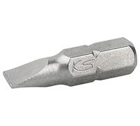 KS Tools 911.2250 - Boîte de 5 Embouts de Vissage Fente, L.25 mm - 1/4'' - 6,5 mm - En Acier Spécial