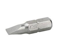 KS Tools 911.2252 - Embout de Vissage KS FENTE 8.0 - Entraînement 6.35 mm, L.25mm - En Acier Spécial