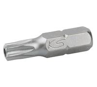 KS Tools 1/4" Embout de vissage TX percé, 25mm, TB9 Quantité:1