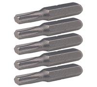 KS Tools Embouts de vissage Torx T30 – entraînement 6,35 mm – 25 mm – Boîte de 5 (911.2328)