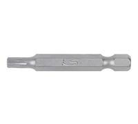 KS Tools 911.2786 - Boîte de 5 Embouts de Vissage TORX® percé, L.50 mm - 1/4'' - T20 - En Acier Spécial