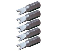 KS Tools 911.2914 Embout Spanner 6 mm Acier spécial C 6.3 5 pc(s)