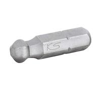 KS TOOLS 911.3714 1/4 "hexagonale Bit 25 mm avec Embout Boule 1/8"
