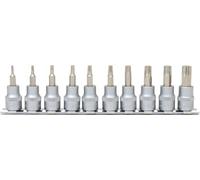 KS Tools Jeu de douilles 911.3935 3/8'' Torx 10 pièces