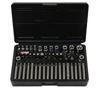 KS Tools 1/4"+3/8"+1/2" Coffret de douilles et douilles tournevis Torx, 57 pcs. Quantité:1