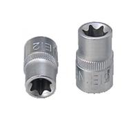 KS Tools Douilles 3/8" Torx-E 911.4341 - E7, Chrome-Vanadium, finition satinée