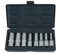 KS Tools Jeu de douilles Torx 911.4420 1/2" longues 75 mm E10-E24 8 pièces