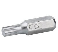 KS Tools 911.5154 - Embout de Vissage XZN®, L.30 mm - 5/16'' - M4 - En Acier Nickelé