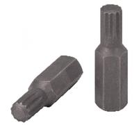 KS Tools 911.5159 - Embout de Vissage XZN®, L.30 mm - 5/16'' - M12 - En Acier Nickelé