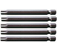 KS Tools Boîte de 5 embouts de vissage TORX® 911.7753 – L.75 mm 1/4'' T20