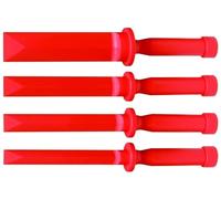 KS Tools 911.8130 Jeu de burins plats PVC souple 4 pièces