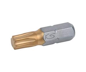 KS Tools 9113662 1/4 embouts TIN TX, 25 mm, T40