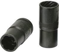 KS Tools Douille 6 pans spirale 1/2" (17 mm) pour utilisation à chocs – Quantité 1