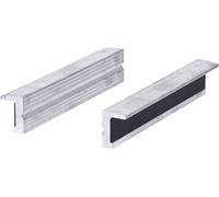 Mordazas protectoras de aluminio con estructura para tornillo de banco, 160 mm
