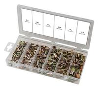 KS Tools Assortiment de rivets filetés acier 970.0610 – M3x9 à M10x21 – 150 pièces