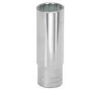 KS Tools 917.1269 Douille longue - 12 pans - 1/2" - 19 mm - CHROMEmat