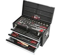 KS Tools Jeu de clés à douille 918.0100 – Coffre BLACKplus équipé, 3 tiroirs, 100 pièces