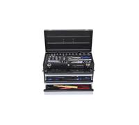 KS Tools Jeu de clés à douille 918.0100 – Coffre BLACKplus équipé, 3 tiroirs, 100 pièces