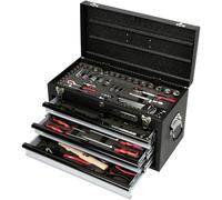 KS TOOLS 1/4"+3/8" Coffret d'outils universels CHROMEplus, 99 pcs