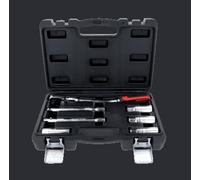 KS Tools Coffret de douilles 918.0607 CHROMEplus 3/8'' spéciales bougies 7 pièces