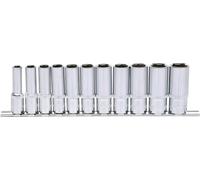 KS Tools Jeu de douilles 6 pans 3/8'' 8–19 mm 11 pièces CHROMEplus