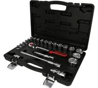 KS Tools 918.0623 Coffret de douilles 6 pans - 1/2" - CHROMEplus - 23 pcs