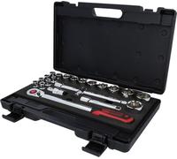 KS Tools Coffret de douilles CHROMEplus 1/2" – 22 pièces