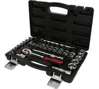 KS Tools KS Tools 3/8" CHROMEplus Coffret de douilles, 27 pcs. Quantité:1