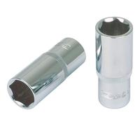 KS Tools 918.1258 1/2" CHROMEplus Douille à six pans, longue, 21mm