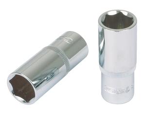 KS TOOLS 918.1269-1/2" Chrome + Socket Hexagonal au Fond, 5/8"