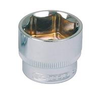 KS Tools 918.1313 - Douille 6 pans - 1/2'' - 1,1/16'' - Gamme CHROMEplus - Pour une utilisation manuelle - En Chrome Vanadium - Finition chromée