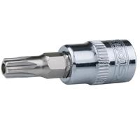 KS Tools 918.1474 douille à embout 1/4" CHROMEplus Torx avec trou frontal