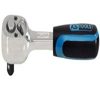 KS Tools 918.1510 Mini cliquet 72 dents bimatière 1/4" Longueur 110 mm