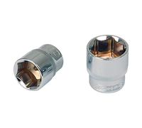 KS Tools 918.1519 - Douille 6 pans 1/4'' - 7/16'' - Gamme CHROMEplus - Pour une utilisation manuelle - En Chrome Vanadium - Finition chromée