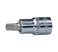 KS Tools 918.1621 - Douille tournevis TORX, Longueur 55 mm, T15 - En Chrome Vanadium - Finition chromée