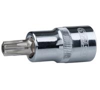 KS Tools Douille tournevis 918.1728 TORX T50 percé 1/2" 55 mm CHROMEplus 1 pièce