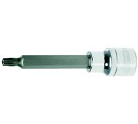 KS Tools 918.1741 - Douille tournevis TORX percé, Longueur 110mm T15 - En Chrome Vanadium - Finition chromée