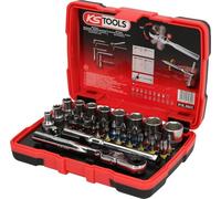 KS TOOLS Boîte de douilles 1/4" TORSIONpower, 33 pcs