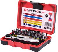 KS Tools Coffret 918.3010 – 32 embouts de vissage 1/4" TORSIONpower code couleur Chromé Satiné